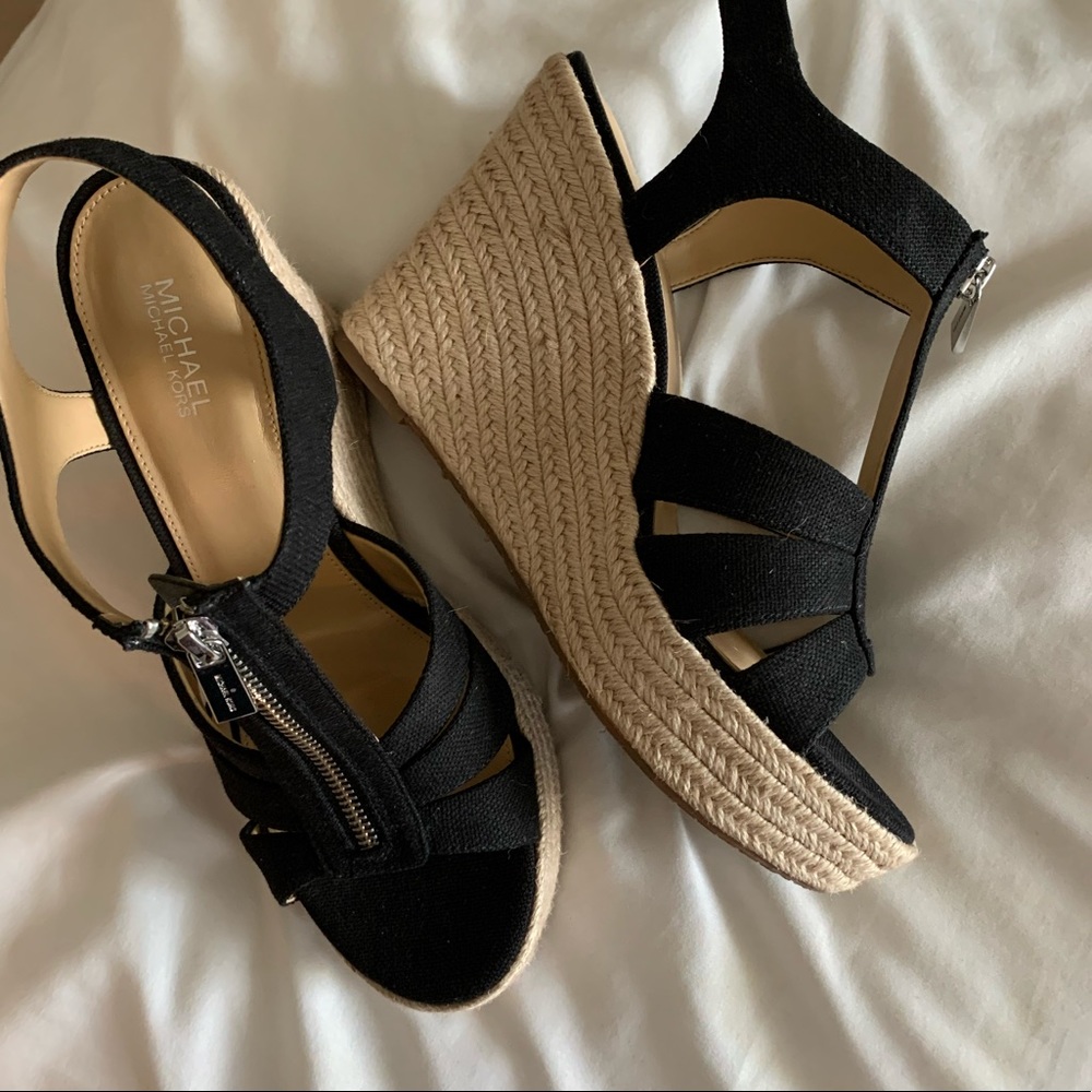Michael Kors Berkley Espadrille wedge sandal